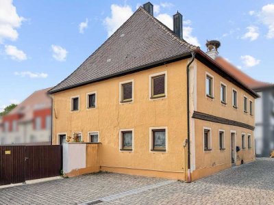Gepflegtes Einfamilienhaus in der Altstadt von Ornbau unter Denkmalschutz
