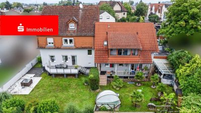 Attraktives Immobilienangebot in Dreieich-Sprendlingen: EFH + 2-FH *Top Zustand*!