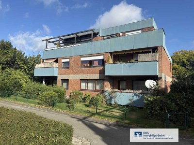 Schöne Penthouse-Wohnung über den Dächern der Stadt