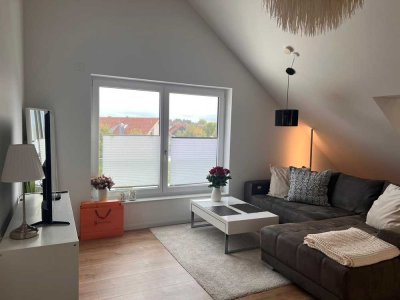 Helle 2-Zimmer Dachgeschosswohnung in Beimerstetten