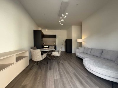 ZENTRAL WOHNEN AUF ZEIT ! Erstbezug-Neubau-3-Zimmer-Terrassenwohnung, luxuriös möbliert