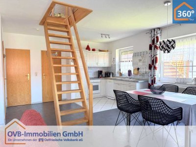 Geschmackvolle Eigentumswohnung mit Balkon im Fischerdorf Greetsiel