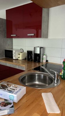 Appartement voll ausgestattet Monatspauschale  € 1.500 f  2-Zi mit Balkon im 2. OG in Stolberg (NRW)