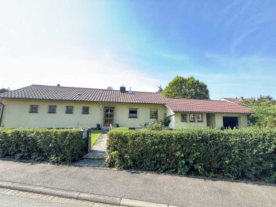 Großzügiger, gepflegter 5-Zimmer-Bungalow mit Gartenidylle in Albertshofen – provisionsfrei