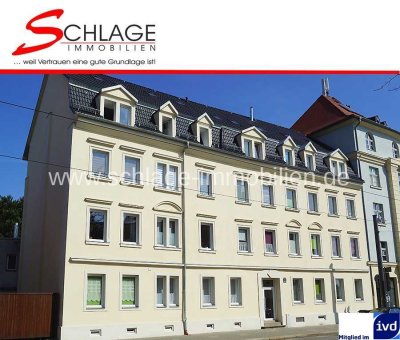 +++DRESDEN-MICKTEN+++: 
Gut vermietete und solide 2-Zimmer mit Balkon!
