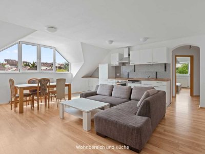 Stilvolle, 4-Zimmer-Dachgeschosswohnung mit geh. Innenausstattung in Bad Rappenau