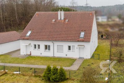 Moderne Doppelhaushälfte in Steinfels mit neuer Heizung und sicherer Vermietung an die BRD
