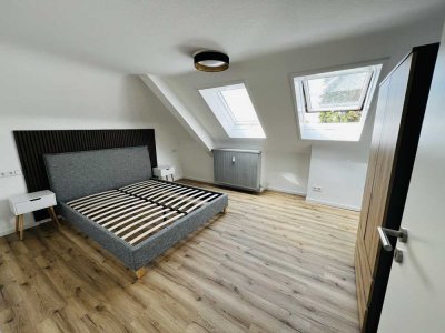 Stilvolle und stylische Dachgeschosswohnung in Backnang – Erstbezug nach Sanierung