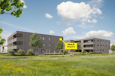 2-Zimmer-Terrassenwohnung im Dachgeschoss | B14