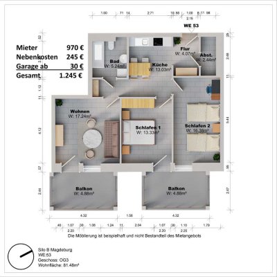 Sie suchen das Besondere? Hier ist es - jedes Zimmer mit Balkon/ Wintergarten
