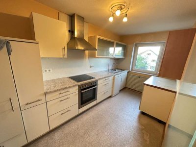 einfache aber freundliche 3-Zimmer-Wohnung in Jengen Beckstetten