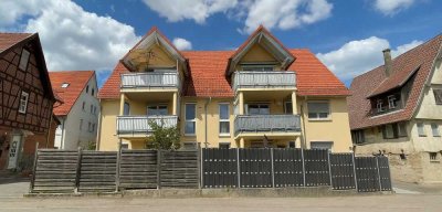 Sichere Kapitalanlage: Vermietete 3,5-Zimmer-Wohnung mit 10 €/m² in Herrenberg-Affstätt