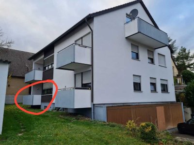 Helle, frisch renovierte 3-Zimmer-Wohnung mit Balkon in ruhiger Lage Neckargartachs, Heilbronn