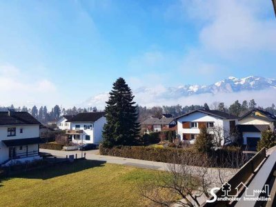 Preiswerte, große 4 – Zimmer –Wohnung in sonniger und ruhiger Lage von Feldkirch-Gisingen!