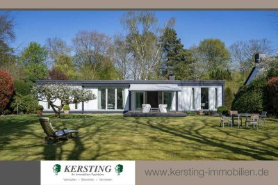 Wohnen im Musikerviertel! Stilvoller Architekten-Bungalow mit 1.670m² Traumgrundstück und Tiefgarage