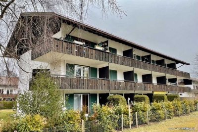 Kreuth-Weißach, 2-Zimmer- Erdgeschoßwohnung mit großzügiger Südterrasse