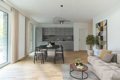 � Wunderschöne helle 3-Zimmer EG Wohnung mit eigenem Garten | EBK | TG