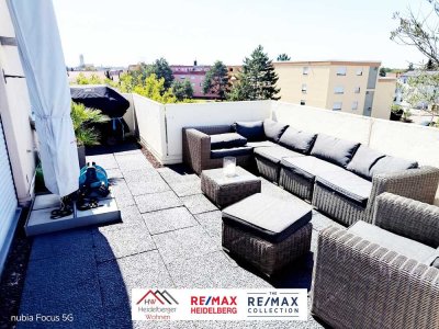 Top Penthaus mit 270 Grad Dachterrassen, 2.5 Zimmer, mit 92qm Wohnfläche im 4. OG mit MEGA Aussicht