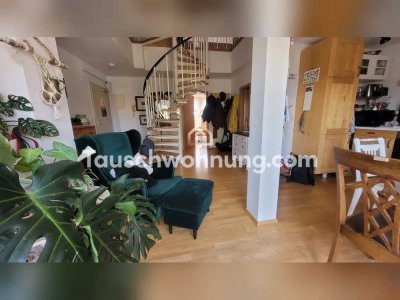 Tauschwohnung: Wunderschöne Maisonette Wohnung mit Balkon