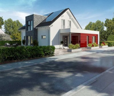 Zweifamilien-Haus mit einer zweiten Wohnung im Erdgeschoss ! Mit Grundstück !