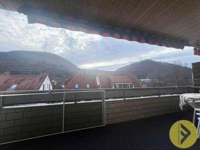 sonnige 3-Zimmerwohnung mit großem Balkon und Garage in toller Lage