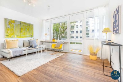 Modernisierte Erdgeschosswohnung mit Balkon in ruhiger Lage