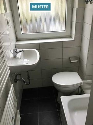 Renovierte 2-Zimmer-Wohnung im Erdgeschoss