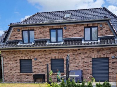 Moderne 4-Zimmer Terrassenwohnung in Großenaspe mit Garten