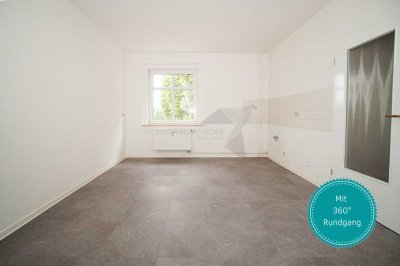 Helle, gemütliche 2 Raum-Wohnung mit Tageslichtbad und großer Wohnküche am Chemnitzer Küchwald