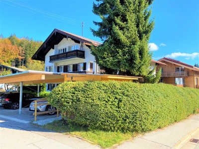 PROVISIONSFREI –  Attraktive 3 Zimmer -Wohnung in zentraler und doch ruhiger Lage von Bad Wiessee