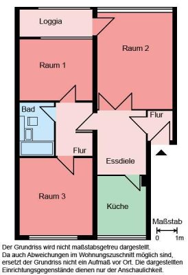Demnächst frei! 3-Zimmer-Wohnung in Unna Königsborn