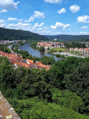 Ansprechenden 2-Zimmerwohnung mit EBK Main- und Burgblick in Wertheim-Wartberg