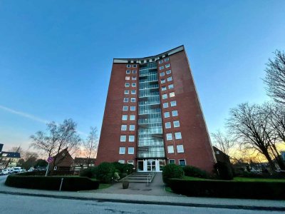 Ihr Platz an der Sonne über den Dächern von Elmshorn: Renovierte 1,5-Zimmer-Wohnung