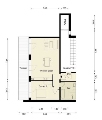 Besichtigung am Sa. & So. ☎️ 0172-3261193 – Helles Dachgeschoss mit Fußbodenheizung und Wanne