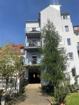 Attraktive 2-Zimmer-Wohnung mit Balkon-Terrasse in Meißen