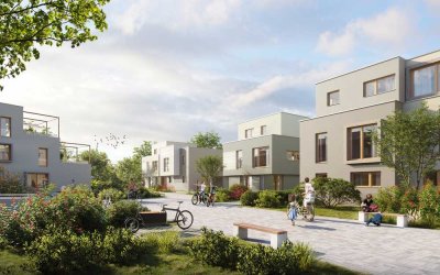 Doppelhaushälfte mit 4-5 Schlafzimmern u. Dachterrasse - Oberwiesen Dreieich