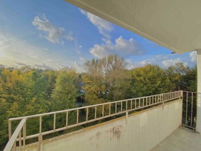 1-Zi.-Single-Wohnung mit Balkon