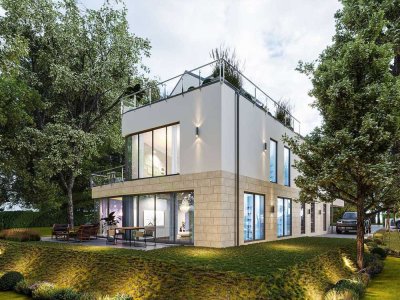 Exklusive Maisonettewohnung mit Aufzug und Drachenfelsblick in Bad Honnef