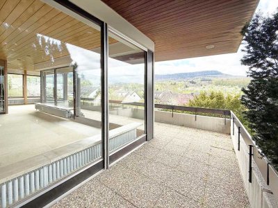 ARCHITEKTUR TRIFFT IDYLLE! TOLLE VILLA MIT WELLNESSBEREICH UND VIEL POTENTIAL