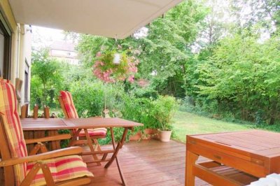 Whg mit Terrasse - Mitten im Grünen- Mitten in der Stadt