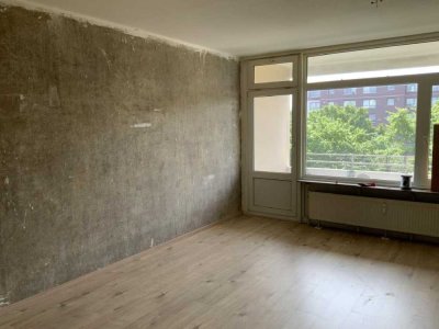 Hier wartet Ihr neues Wohlfühlbad + Neues Laminat auf Sie.