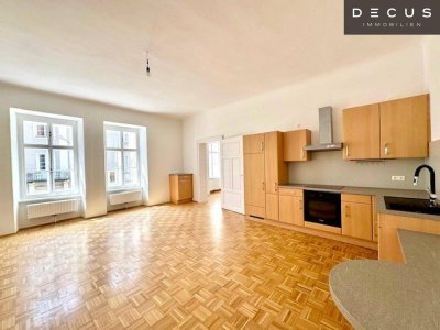 | GERÄUMIGE 4- ZIMMER-WOHNUNG | WG - TAUGLICH | CA. 120m² | 1. OG | HELL &amp; GEMÜTLICH | NÄHE KUNSTHAUS | TOP LAGE | SEHR ZENTRAL
