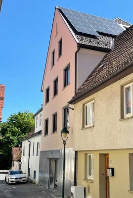 Modernes Wohnen über den Dächern von Blaubeuren wo kürzlich noch hochwertiges Leder pro