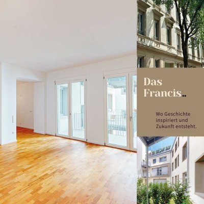 Entdecke das Francis! Exklusive Studio-Wohnung mit viel Raum für Ihre Ideen