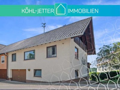 Solide, sonnige DHH mit großem Grundstück in zentraler Lage von Haigerloch-Stetten!