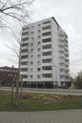Wohnen mit Weitblick: moderne 1-Zimmer-Wohnung mit großer Dachterrasse