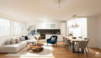 ERSTBEZUG: Exklusive 2-Zimmer-Neubauwohnung mit hochwertiger Ausstattung und luxuriösem Bad I Nahe Heiligenstadt