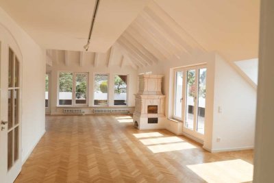 Haus-im-Haus 221 qm auf einer Ebene im DG