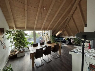 Hochwertige 3,5-Zimmer-Wohnung mit Dachterrasse und Penthouse Flair