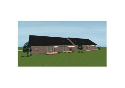 Energieorientiertes, ebenerdiges, schlüsselfertiges Reihenhaus in der Nähe von Husum